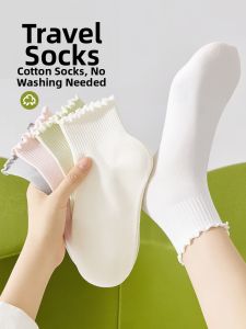 BUZVS | Wash-free Anti-odor Disposable Socks For Women Mid-calf