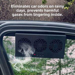Automatic Pure Solar Light-Controlled Car Fan