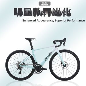 XDS | Carbon Fiber Road Bike with Hydraulic Disc Brakes