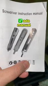 【Free Gift】Soarfly Cordless Precision Electric Screwdriver Handheld Electric Drill Set Silent and Durable Type-C Fast Charging 52PC