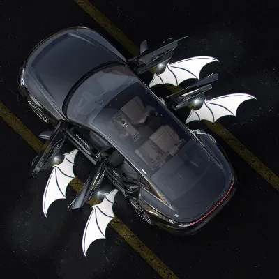 FLAME LIGHT | Car Door Opening Projector Ground Light Wireless Car Interior Modification