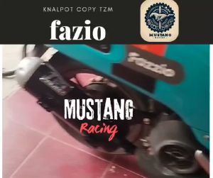 Knalpot COPY TZM Project Untuk Yamaha Fazzio 125 cc
