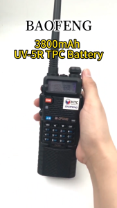 Baofeng UV-5R Plus 8W Walkie Talkie Set of 2 Extended Battery Type-C Charging Walkie Talkie Dual Band UHF/VHF Two Way Radio