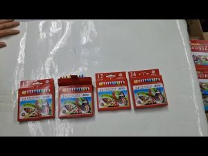 ASTAR Non Toxic Brilliant Color Crayon 12 Colors / 24 Colors