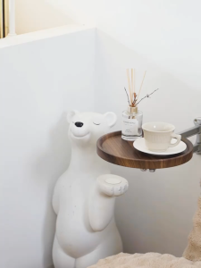 Bedside Table Foldable Bedroom Small Suspended Bedside Shelf Multifunctional Creative Small Table Simple Small Side Table