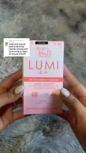 LUMI Day Glutathione Collagen Capsule Beauty Vault Rest Maymay Entrata Ivana Alawi Whitening Gluta**