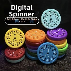 Educational Arithmetic Stress Relief Finger Spinner Toy