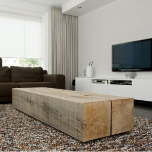 Nordic LOFT Modern Log TV Cabinet Living Room Simple Long Bench Entrance Display Hall Waiting Area Long Chair Bench