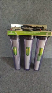Bộ Lọc Thô Đầu Nguồn 3 Cấp Trong 20 Inch Sagana - Lọc Tổng Sinh Hoạt Tiền Lọc (ly nhập khẩu)