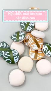 Mút Tán Kem Nền Mút Trang Điểm Big Size Mút Tán Phấn Cushion Mềm Mịn Đàn Hồi Chuyên Dụng Makeup - SAIKOU