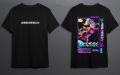Kaos Mobile Legends Assassin Fanny T-Shirt Pria Wanita Unisek Hitam dengan Desain Dua Sisi Jahitan Rapi Sambungan Rib Rata Double Stick Pundak Jahitan Rapi. 