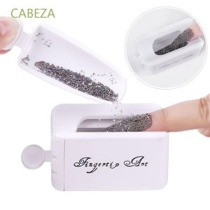 Khay đựng đá rắc đựng bột nhúng 2 tầng tiện lợi dụng cụ làm nail