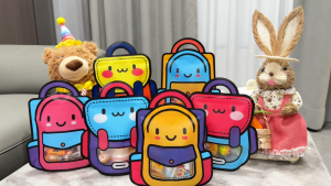 ถุงซิปล็อคการ์ตูนน่ารัก Cartoon Resealable Bag ตั้งได้ กันชื้นหลายสี เหมาะสำหรับขนม ของขวัญเด็ก
