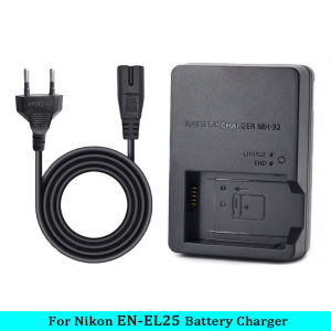 MH-32 MH32 Charger Camera for Nikon EN-EL25 ENEL25 EL25 Battery Nikon Z50 ZFC Z30 Z50II Micro Single Camera