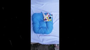Sofa Bayi Kasur Bayi Premium Dilengkapi Sabuk Pengaman Yang Empuk Bonus Bantal Mahkota