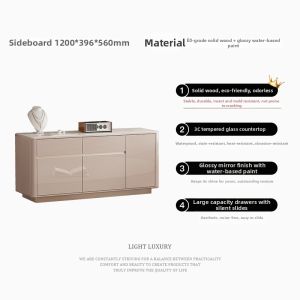 QUYUAN | Luxury Solid Wood Dressing Table with Drawers
