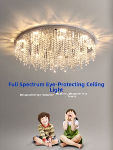 HAOJUESHIDENGSHI | Luxury Crystal Ceiling Light for Rooms