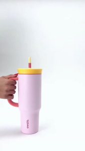 SG[Ready Stock] 40oz Owala FreeSip Insulated Stainless Steel Water Bottle with Straw BPA-Free Sports Owala Water Bottle