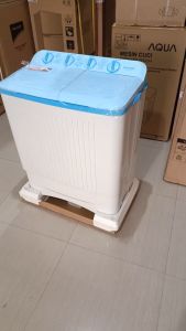 POLYTRON Mesin Cuci 2 Tabung 8 KG PWM 8073 Cuci Pengering Anti Kusut