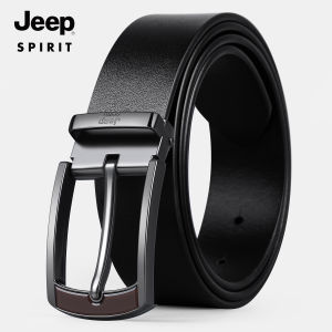 Jeep | First Layer Cowhide Mens Pin Buckle Belt