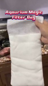 Magic Filter Bag for Aquarium Media Filter Bag Polyester Fibre Felt Bag Fish Tank Ring Filter Bag
