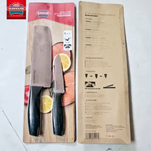 Bộ dao Sunhouse KS-KN2E1 gọt thái nhanh lưỡi sắc và bền an toàn sức khỏe