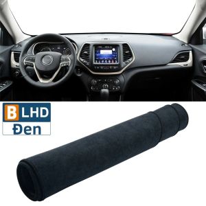 Tấm Che Nắng Bảng Điều Khiển Xe Jeep Cherokee KL 2014-2021 Chất Liệu Flannel Thảm Để Bàn Phụ Kiện Nội Thất