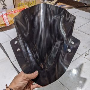Visor Honda Beat Street - Windshield Motor Bening Smoke Hitam Pekat