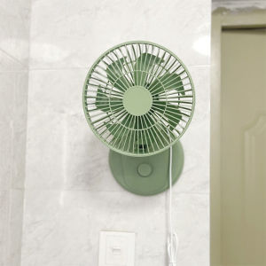 พัดลมตั้งโต๊ะแบบติดผนัง 8 นิ้ว พัดลมห้อยผนังสำหรับครัว เตาอบเด็ก พื้นที่ทำงาน พัดลมไฟฟ้าแบบติดผนังสำหรับเด็ก