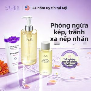 belli | Bộ Dưỡng Thể Ngăn Ngừa Rạn Da Và Dầu Massage