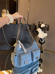 MY&FSNH | Fashionable Retro Denim Shoulder Bag Crossbody Bag