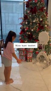 Duo Star Basketball Hoop Ring Basket Dan Golf Multifungsi