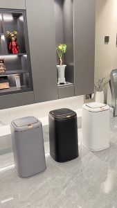 Ready Stock Smart Dustbin Intelligent Trash Can Automatic Infrared Sensor Touchless 35L and 40L Large Capacity Enhanced Endurance Rechargeable