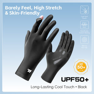 West Biking | WEST BIKING Women Cycling Gloves UPF50+ Ice Silk Sun Protection Full Finger Gloves Touchscreen Anti-slip Summer Sports Gloves