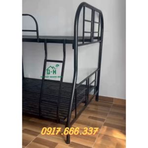 Giường tầng sắt ống tròn nhiều kích thước kiểu dáng mới giao lắp tận nhà