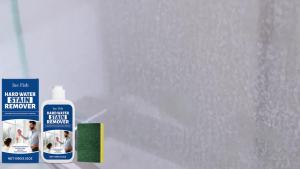 Glass Hard Water Stain Cleaner Cleans Taps Shower Heads Tiles And Ceramic Surfaces Removes Limescale For Sparkling Cleanliness