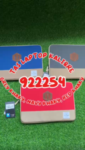 Softcase 13 inch Kalibre 922254450 Navy Khaki Sleeve Case tas laptop 13 in kalibre 922254 450 Navy Khaki