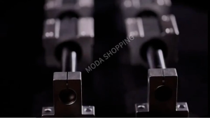 SFC12/16/20 Linear Slide Rail Set 2Pcs Guide Shaft + 4 Slide Blocks for CNC Router Milling Drilling Machine DIY Project