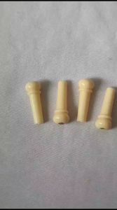 Pin Bridge Bass Ivory Premium Gold Flash 4Pcs