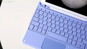 Bluetooth Leather CaseTouch Keyboard CanTurnYour IPad Into a Computer In a Second And is Applicable To All IPad Models