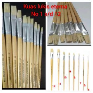 Kuas Lukis Gagang Panjang No 1 Eterna