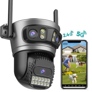 Camera Ngoài Trời O-Kam Pro 15MP WiFi Tự Động Theo Dõi PTZ An Ninh CCTV Giám Sát Với Hỗ Trợ Đa Màn Hình Zoom Kỹ Thuật Số 10X