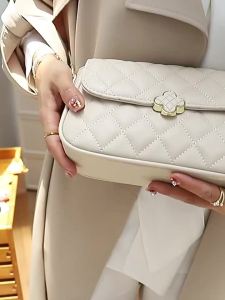 TAOHUALIHUA | Fashionable Small Diamond-patterned Chain Bag