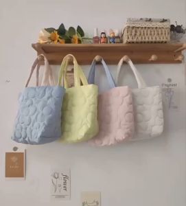 [LITTLE DAISY] ELORA TOTE BAG CUTE KOREAN STYLE / KOREAN PILLOW HAND BAG / TAS TANGAN KOREA / FASHION HANDLED BAG