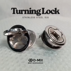 D-MIX BOAT TURNING LOCK (SS316) / BOAT ACCESSORIES / YACHT ACCESSORIES/ STAINLESS BOAT HARDWARE