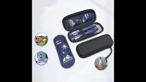 1Set Insulin Cooler Travel Case with 2 Ice Packs EVA Portable Double layer Cooler Bag for Diabetics cold insulation