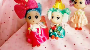 LL Fashion 12cm Doll Girl Cute Gift Bag Keychain KA-260