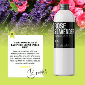 My Home Rose & Lavender Water based Water based Concentrated Water Soluble Aroma Diffusers