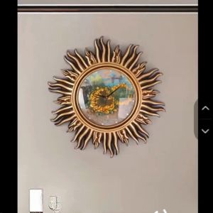 CT222C062 INTERY นาฬิกาภาพวาด Wall Clock Art นาฬิกาติดผนัง ไฟติดผนัง