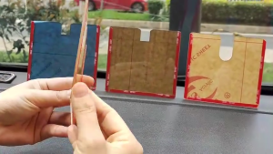 จัดส่งจากประเทศไทยกรอบการเสนอราคาภาษีอัตโนมัติ กริดภาษีรถยนต์อะคริลิคหนา 3 มม. แบรนด์รถยนต์เป้าหมายรถยนต์